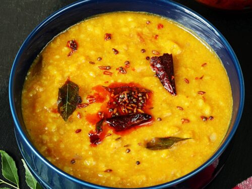 Instant Pot & Stovetop: Yellow Split Moong Dal with Our Punjabi Masala