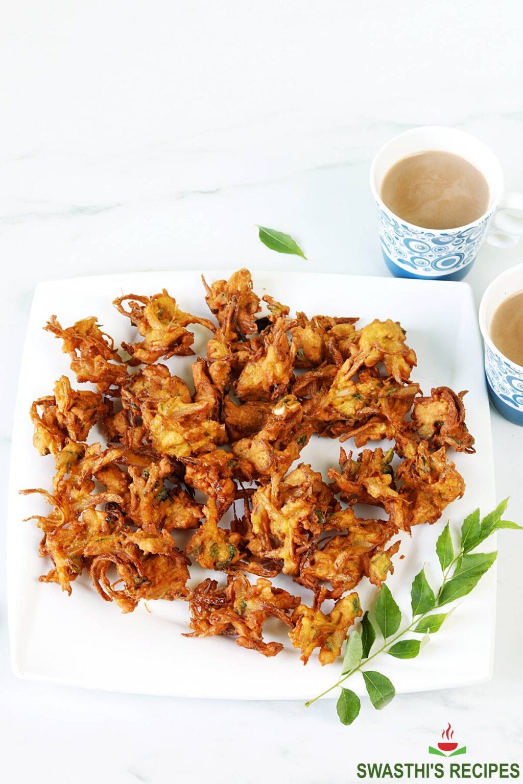 Onion Pakoda Recipe | Onion Pakora - Swasthi's Recipes