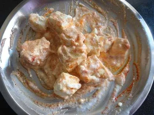 marinated paneer