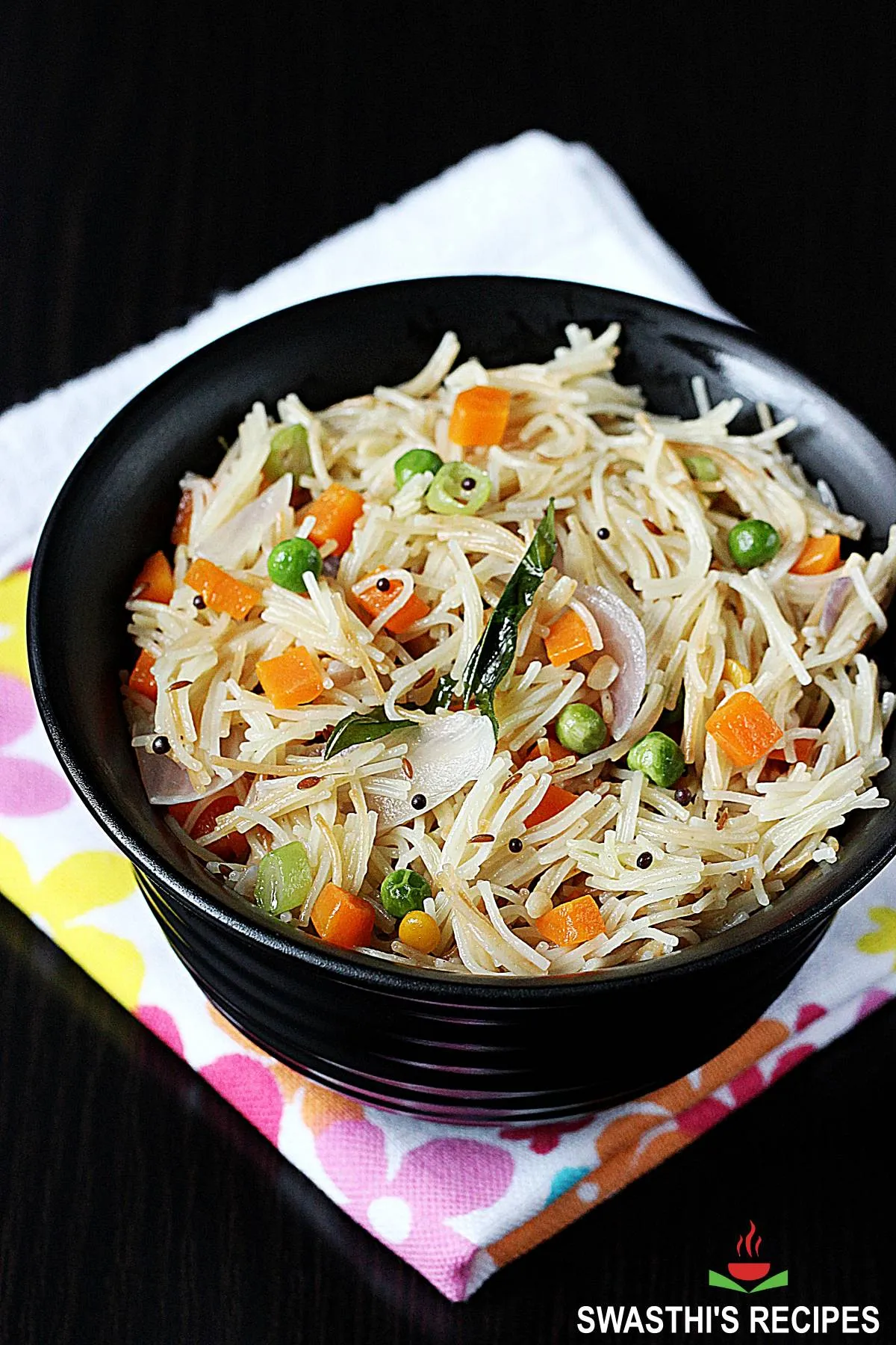 semiya upma with vegetables