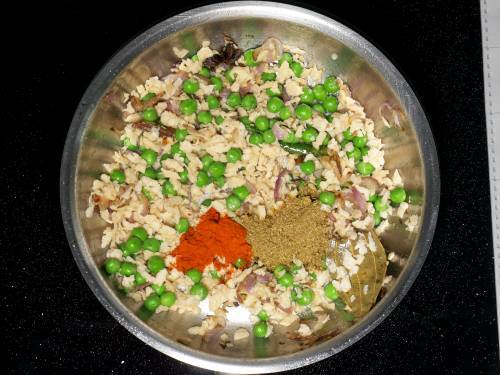 Soya Chunks Biryani   Meal Maker Biryani   Swasthi s Recipes - 47