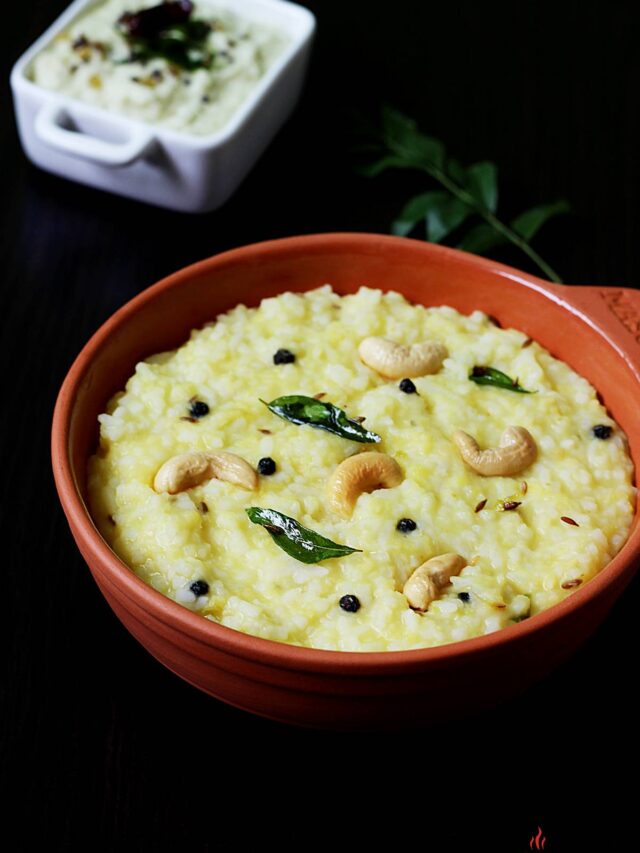 Ven pongal recipe - Swasthi's Recipes