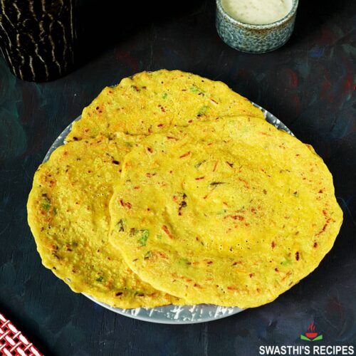 Instant Savory Oats Crepe - Oats Chilla (Healthy Recipe)