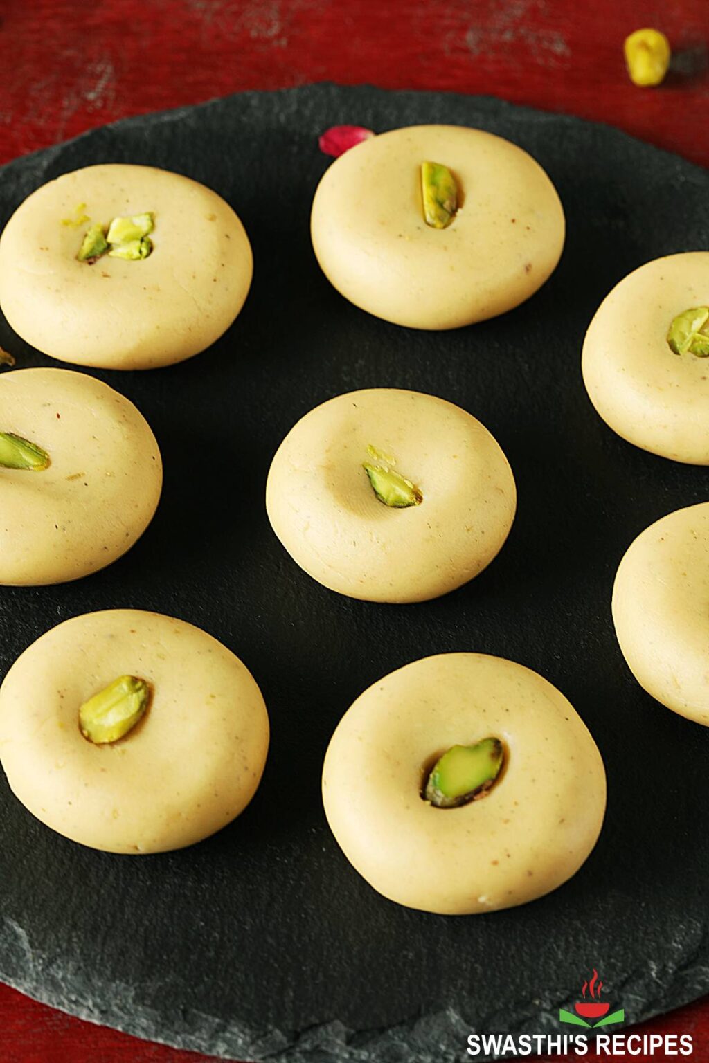 Peda recipe How to make milk peda or doodh peda recipe