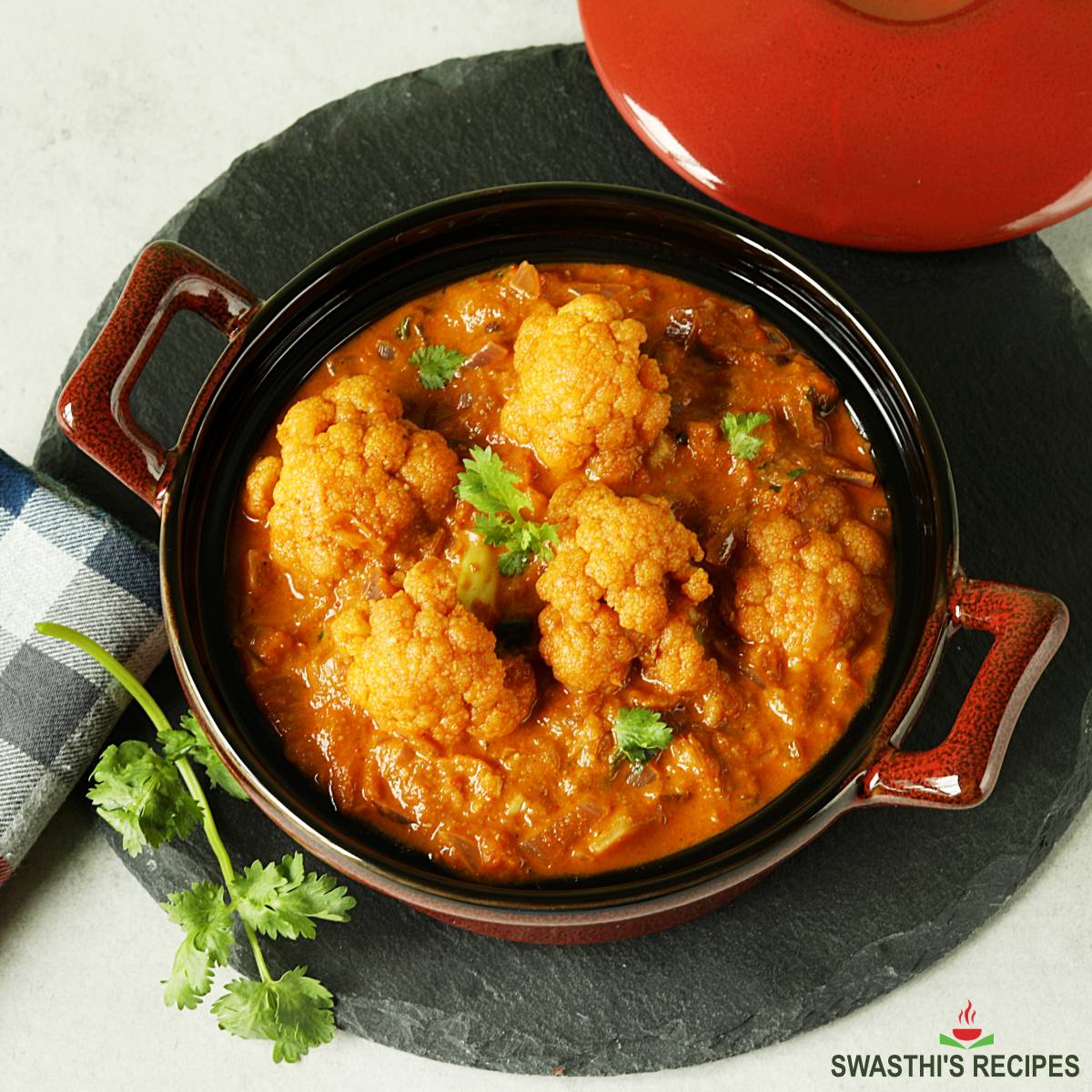 Cauliflower Curry Recipe Indian Style Swasthi S Recipes