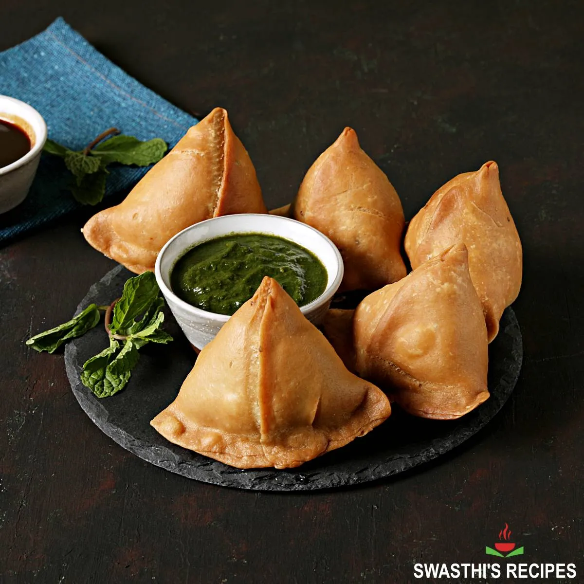 Samosa Recipe with spiced potato stuffing