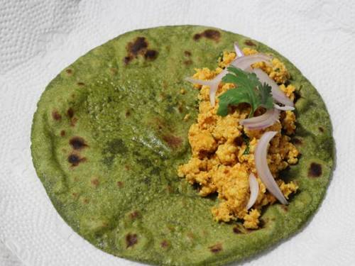 Spinach Wrap Recipe   Swasthi s Recipes - 3