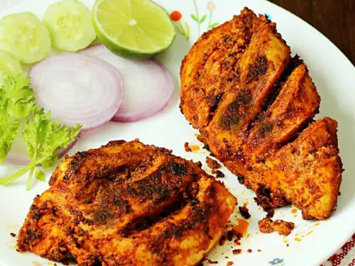 Chicken Tangdi Kabab (Hariyali Tangri Kabab) - Caramel Tinted Life