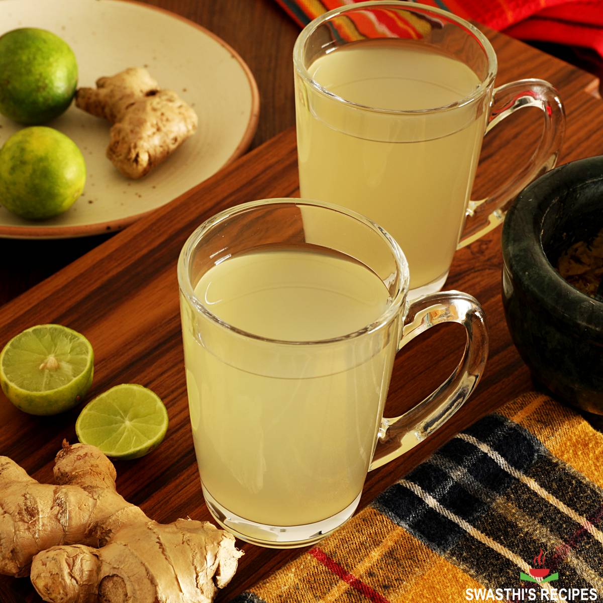 Lemon Iced Tea Recipe - Shweta in the Kitchen