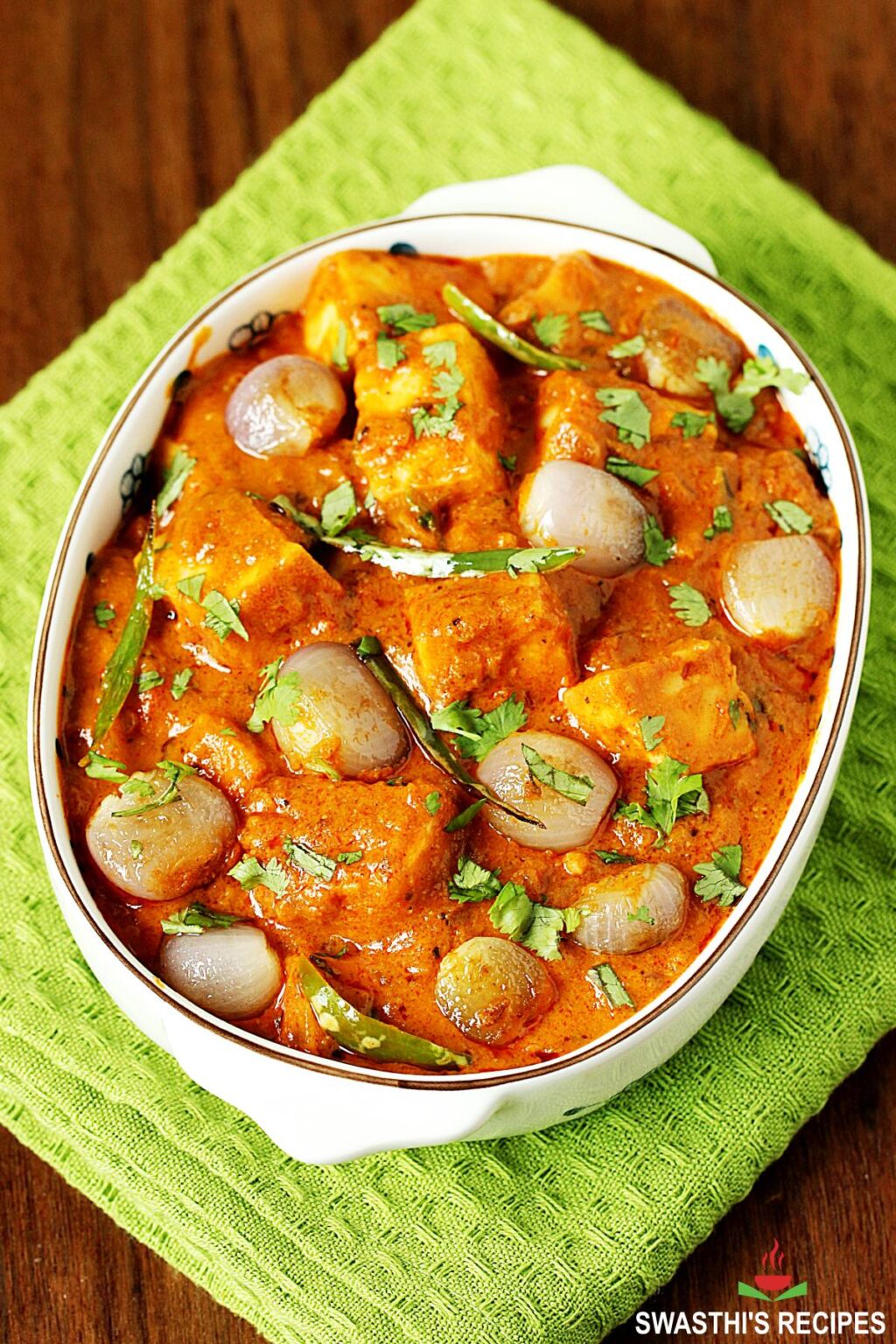 Paneer Do Pyaza Recipe - Swasthi's Recipes
