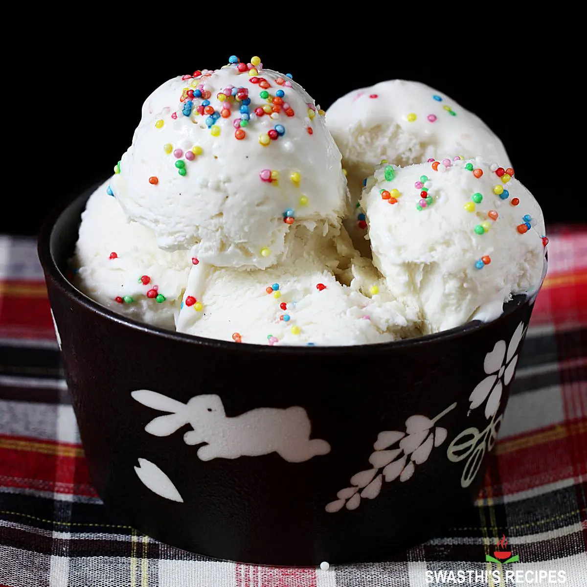 Freezer Paper Ice Cream Cups
