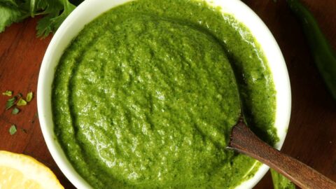 Cilantro Chutney (Coriander Chutney)