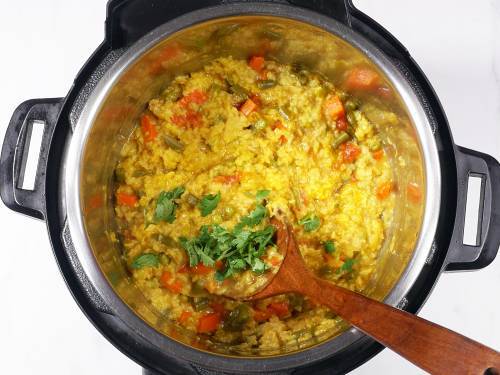 Oats Khichdi Recipe   Swasthi s Recipes - 22