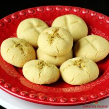 Nankhatai Recipe (Indian Cookies) - Swasthi's Recipes