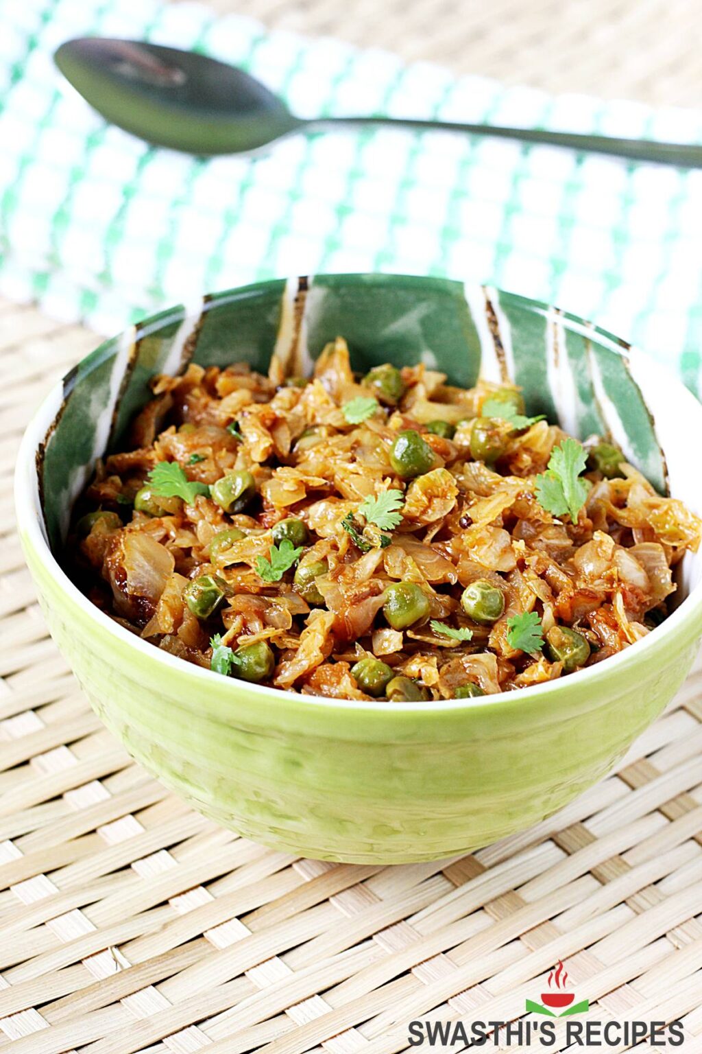 Cabbage Curry Recipe - Swasthi's Recipes