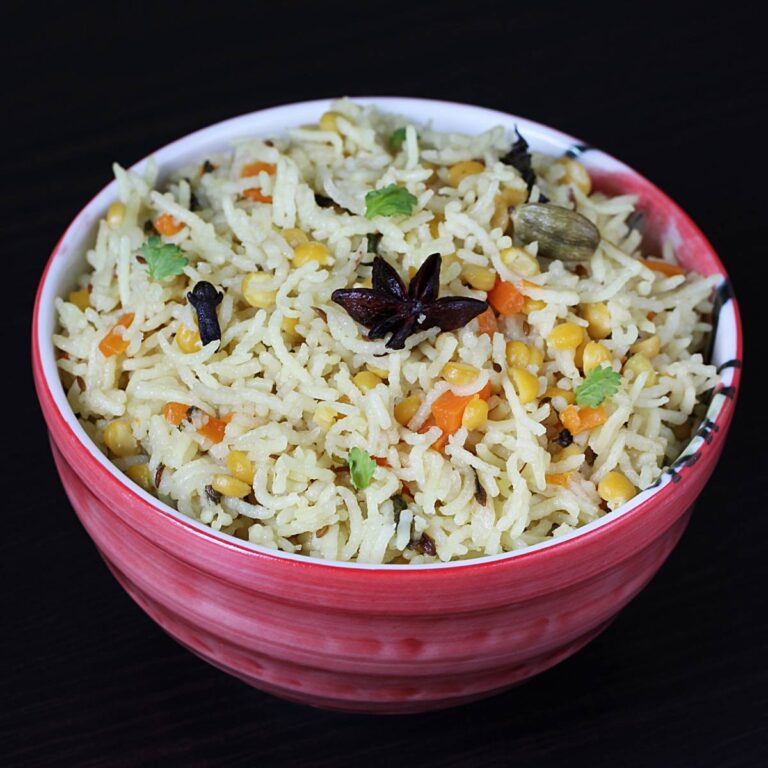 Chana Dal Pulao - Swasthi's Recipes