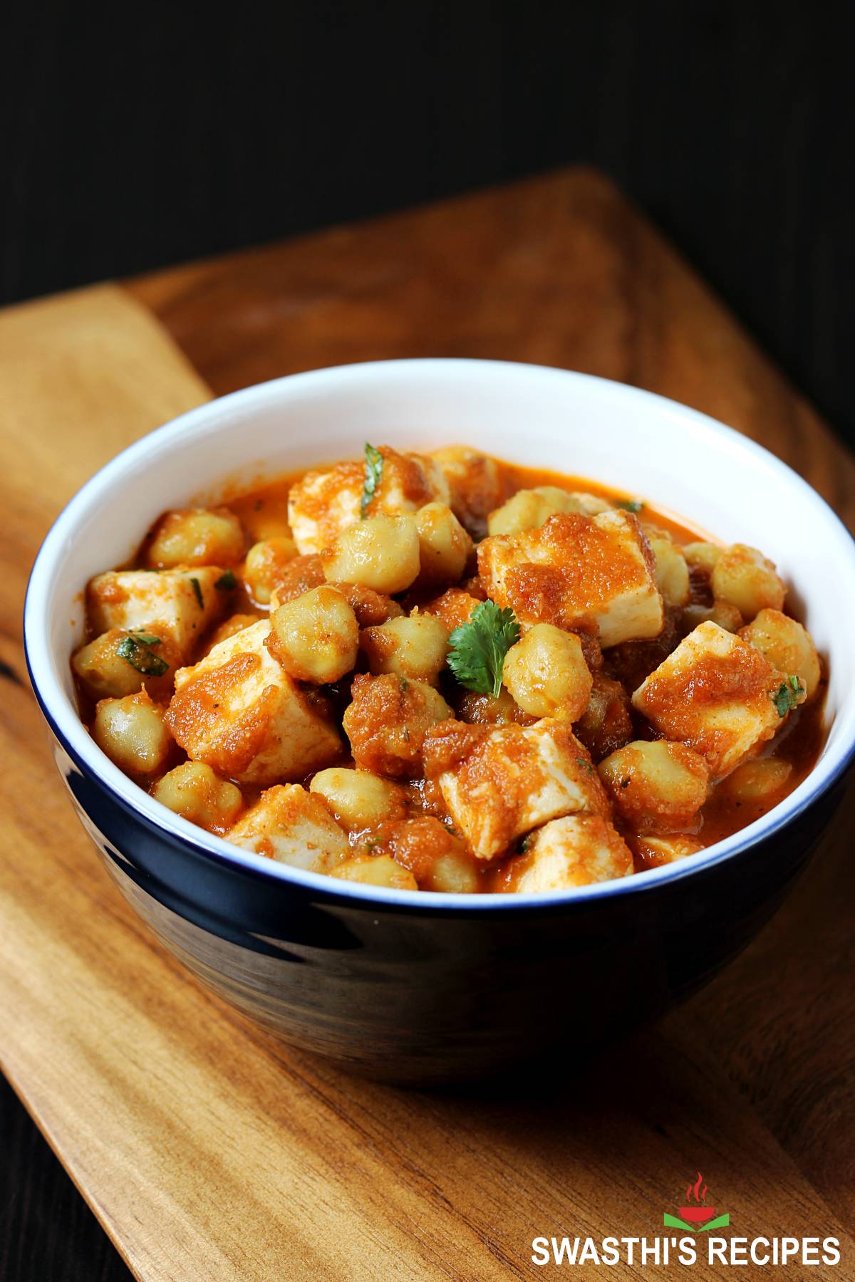 Chana Paneer Recipe   Swasthi s Recipes - 38