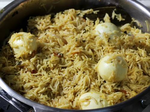 Egg Pulao Recipe   Swasthi s Recipes - 84