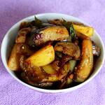 Eggplant Potato Recipe   Swasthi s Recipes - 23