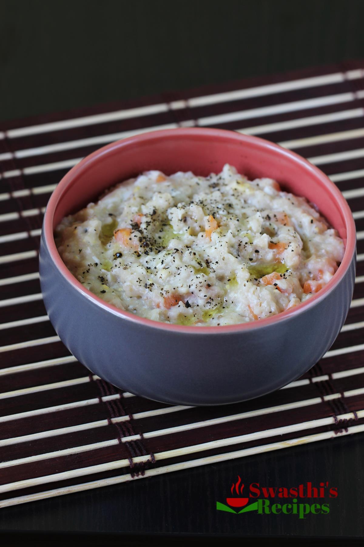 Oatmeal with Egg   Swasthi s Recipes - 88