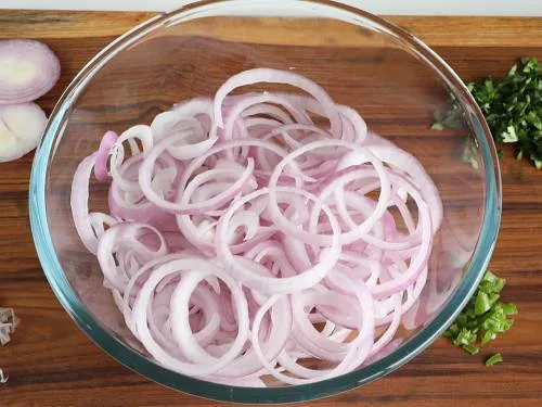 onion rings in a bowl 