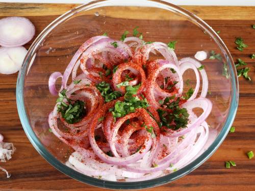 Onion Salad Recipe   Swasthi s Recipes - 64