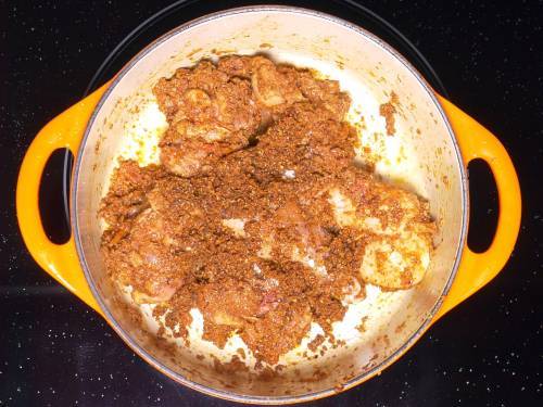 Chicken Kolhapuri   Swasthi s Recipes - 40