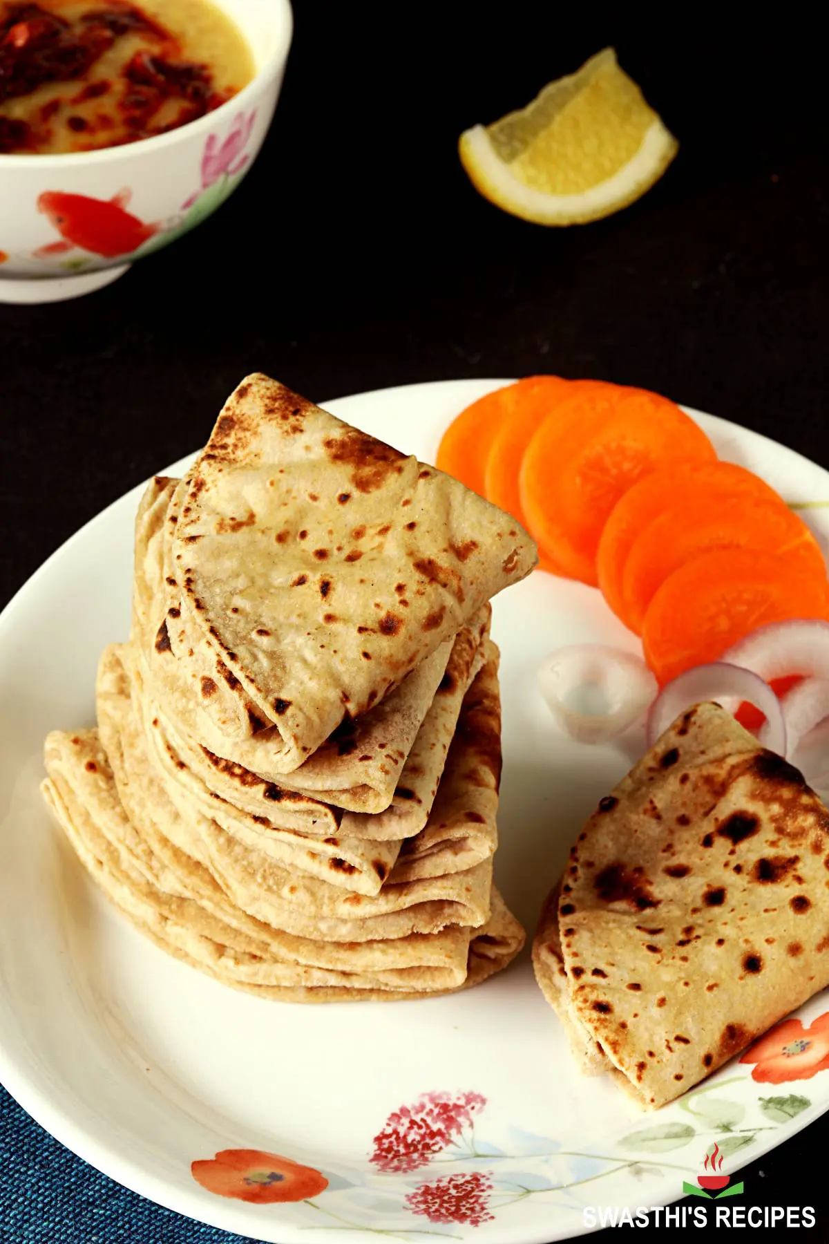 Chapati Recipe (Indian Flatbread) - Swasthi's Recipes