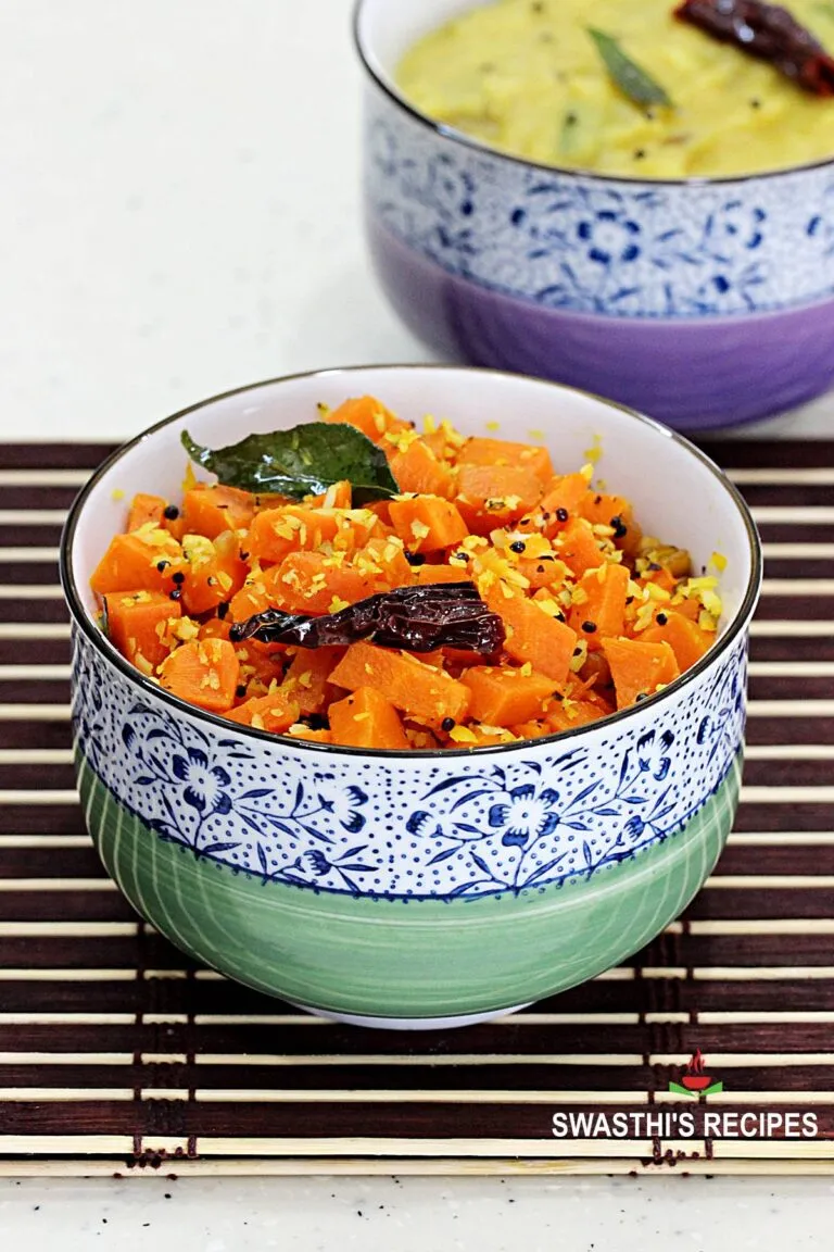 Carrot Poriyal (Carrot Fry)