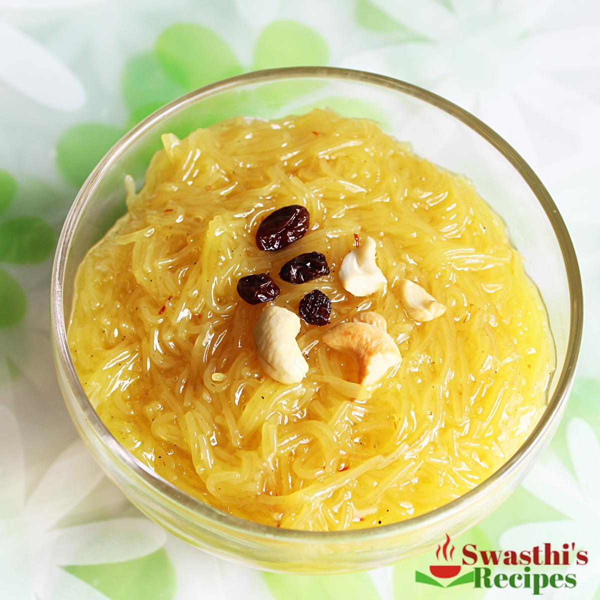 Semiya Kesari Recipe   Swasthi s Recipes - 75