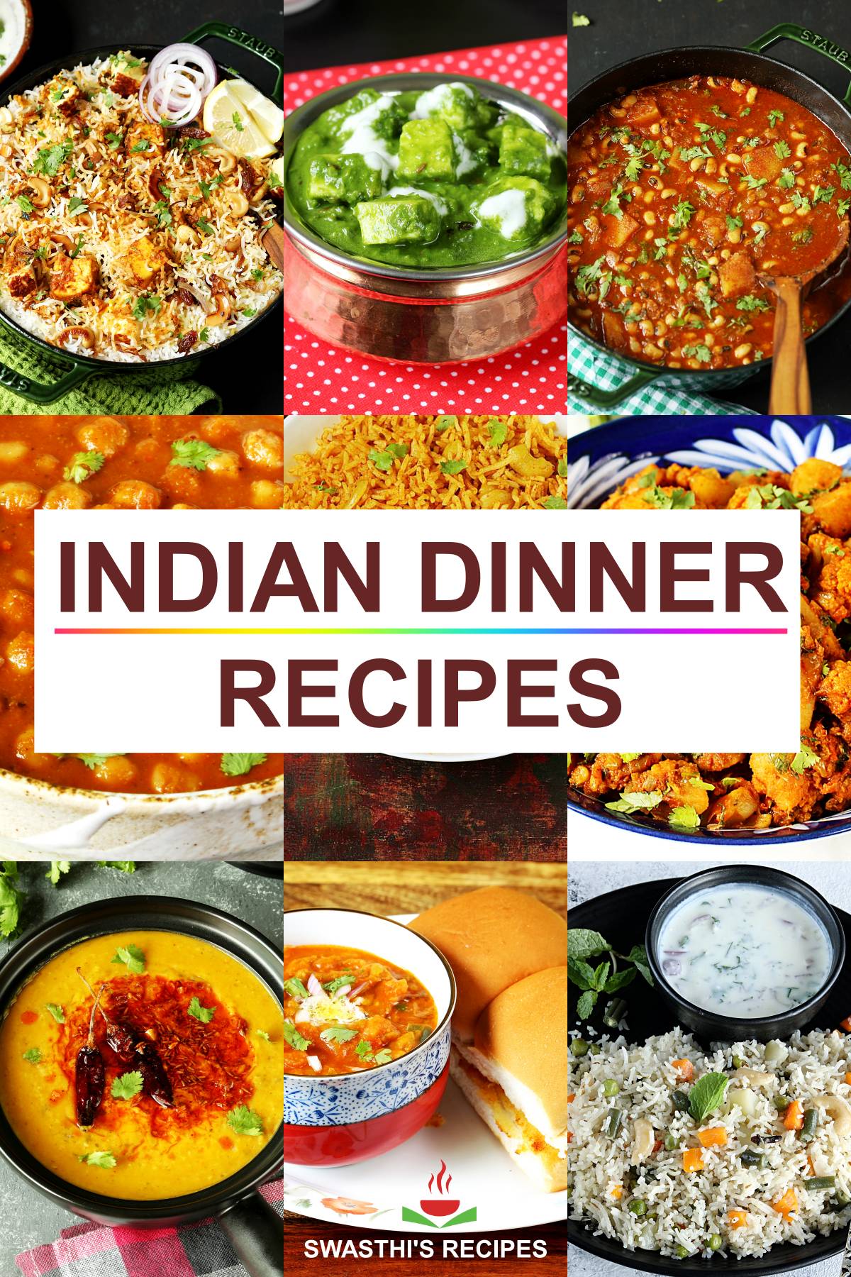 100 Indian Dinner Recipes Ideas SHRADHA MAHENDRA