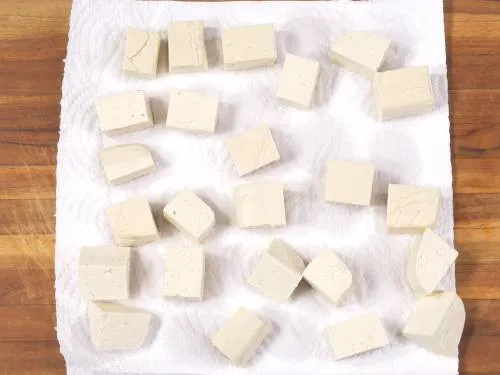 cubes of extra firm tofu