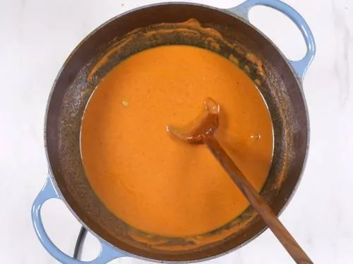 simmer butter chicken sauce