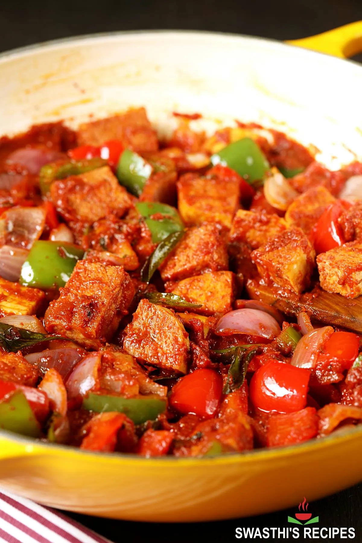 Indian tofu stir fry