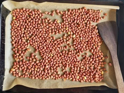 roasting peanuts in oven