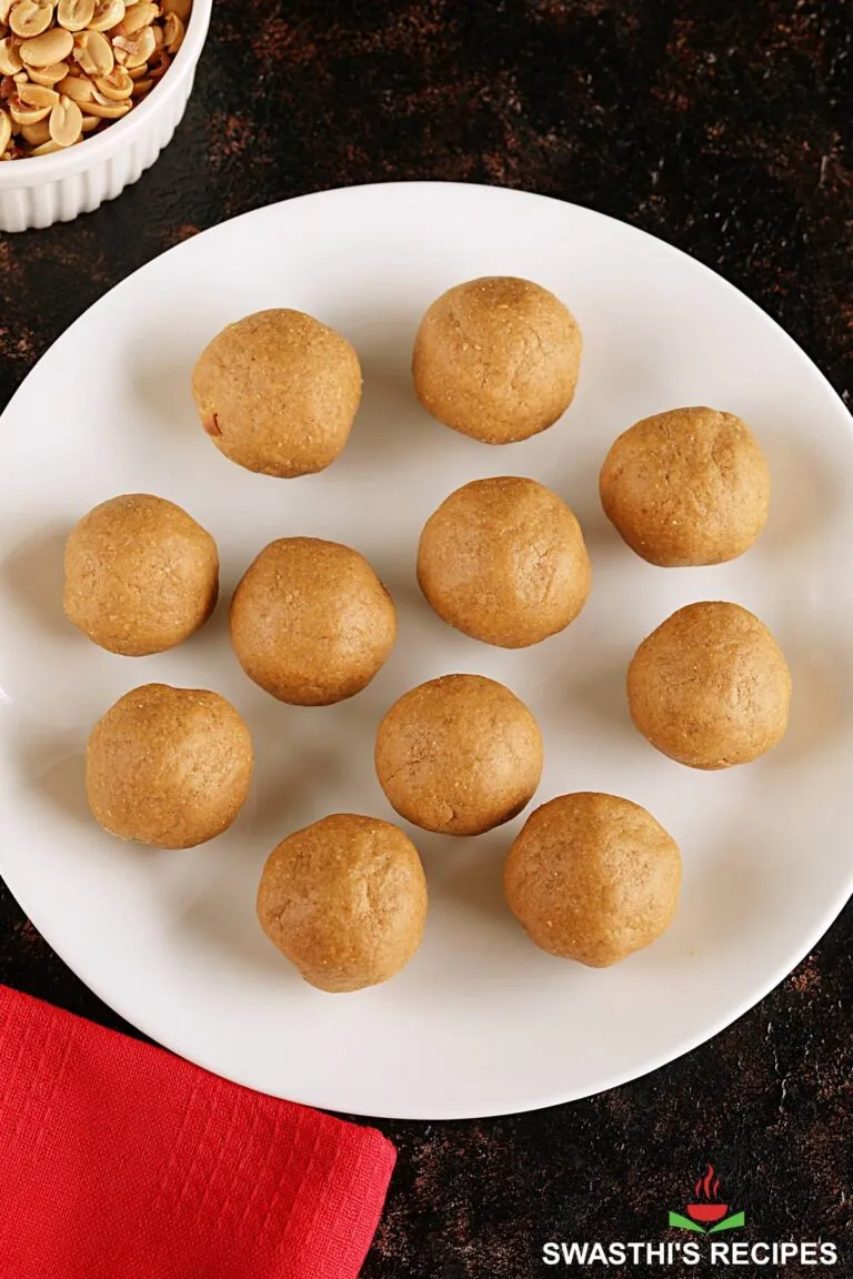 Peanut Ladoo Recipe (Shengdana Ladoo)