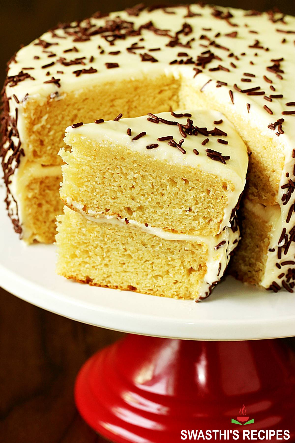 Best Homemade Vanilla Cake Recipe