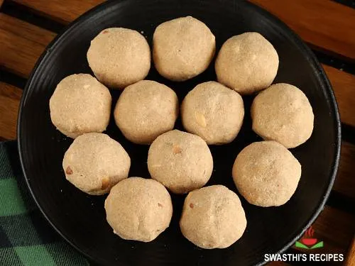 low fat oats ladoo