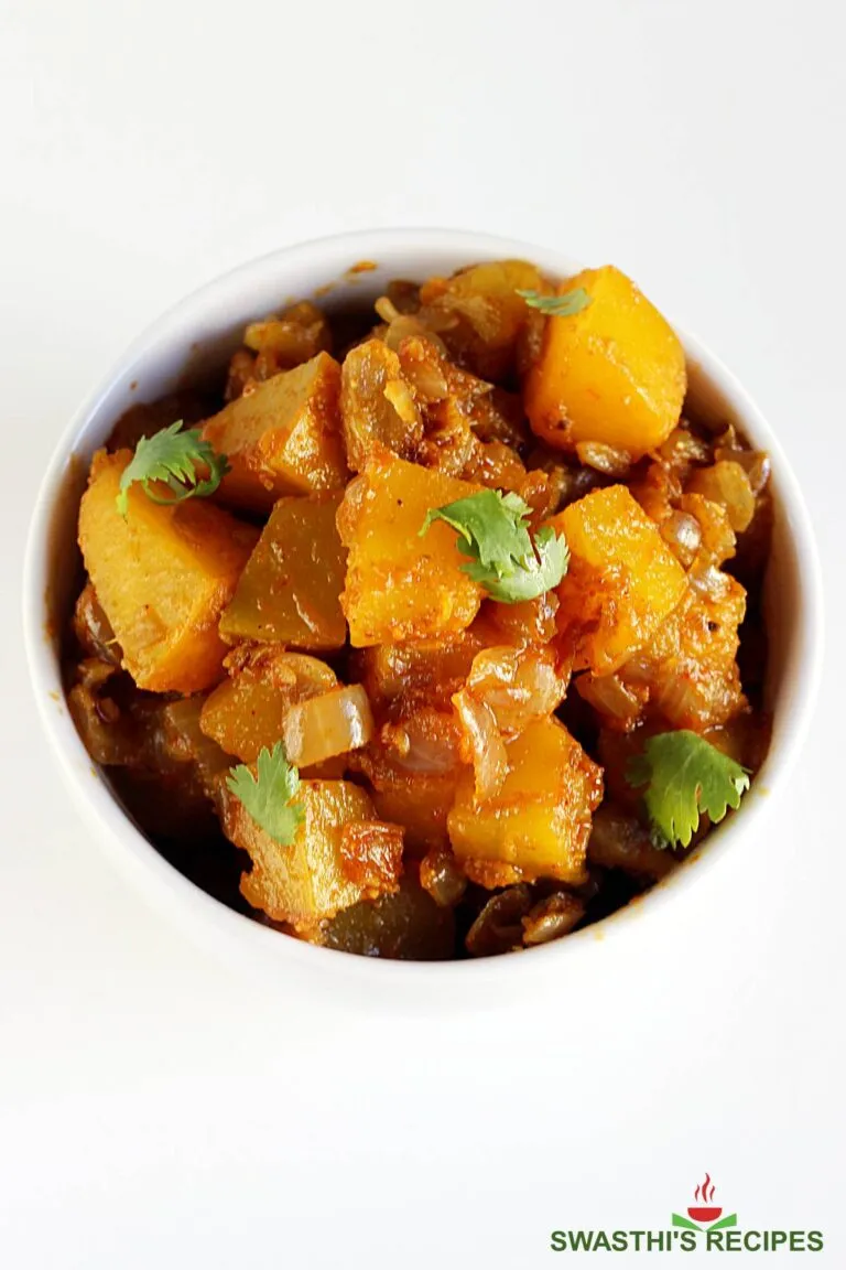 Kaddu ki Sabzi - Pumpkin Sabzi