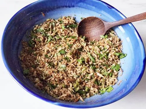 prepared stuffing for gobi paratha