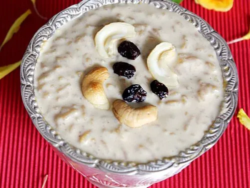 Rice Payasam - Paramannam