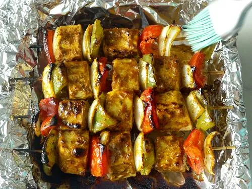 oven baked tofu tikka