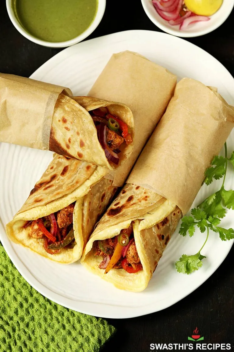 Chicken Kathi Roll (Chicken Frankie)