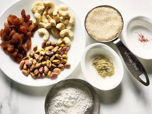 ingredients required to make Indian rice pudding