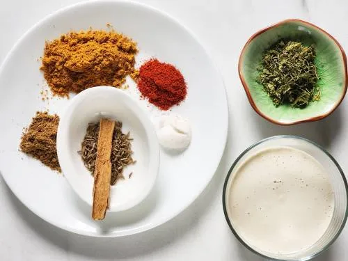 spices to make red lentil curry