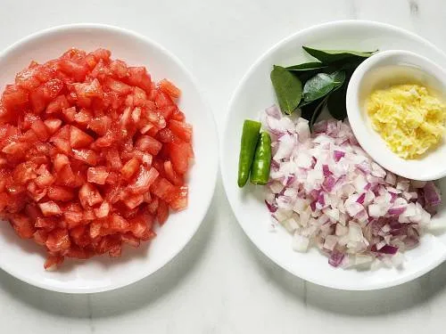 ingredients for red lentil curry