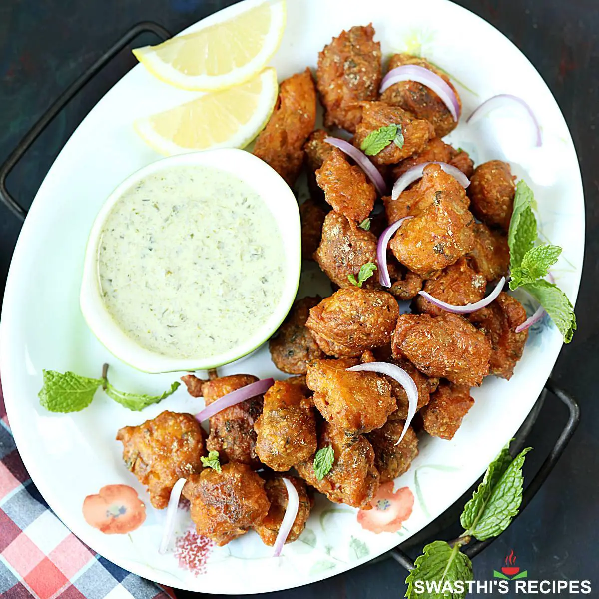 Fish Pakora Recipe - Swasthi's Recipes