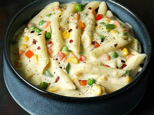 White Sauce Pasta - Béchamel Sauce Pasta