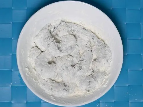flour coated shrimp