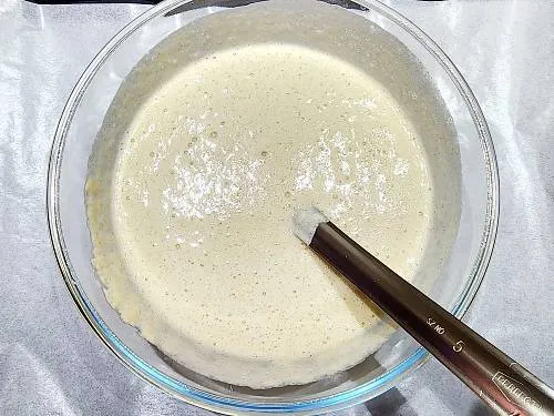 fermented jowar dosa batter in a bowl